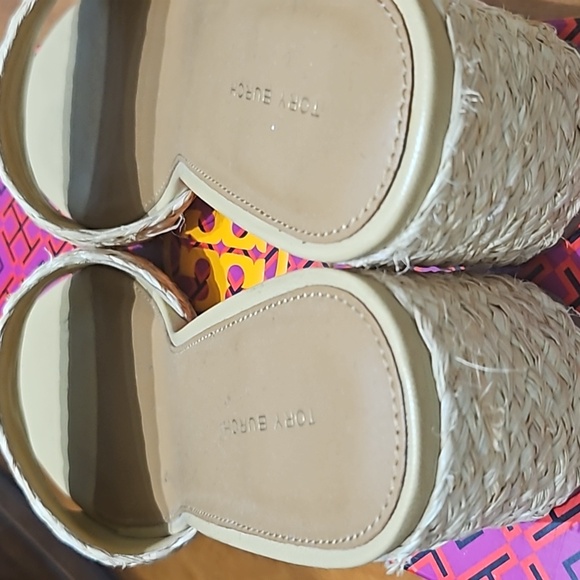 Tory Burch Raffia Block heel sandals. Size 8 US - Picture 5 of 6